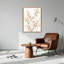 Art sur toile, branches de cerisier rose-1013822565