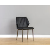 Aldossari 19.5'' H Faux Leather Upholstered Side Chair