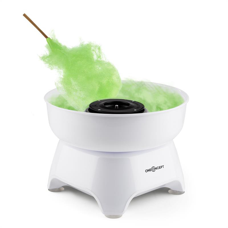 OneConcept Cotton Candy Machine, White