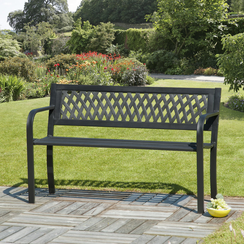 Lattice Plastic Bench
