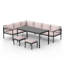 Aruba 7 - Person Patio Dining Set with Rectangular Table