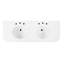 Ensemble de meuble-lavabo double 4 tiroirs Mari-566065689