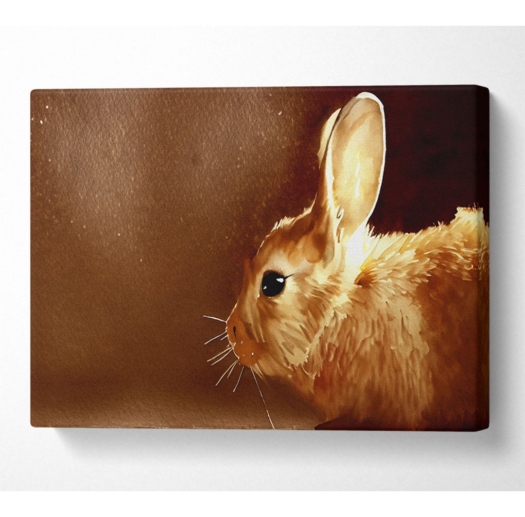 Bunny Whiskers - Kunstdrucke auf Leinwand - Wrapped Canvas