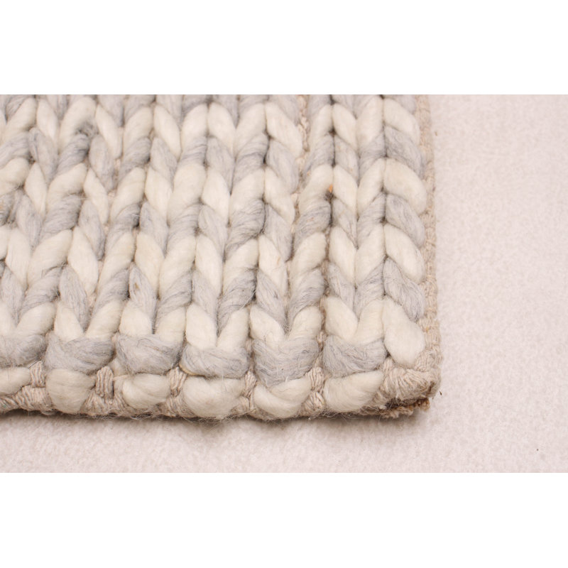 Cadmore Wool Chevron Indoor Rug, Rectangle 8'7" x 11'8"