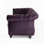 Canapé à accoudoirs arrondis en velours de 84,5 po Glidden-729371313