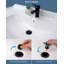 2 Pack All Metal Universal Bathroom Sink Stopper for 1.0-1.8" Drain Hole, Anti Clogging Drain Filter-97824112