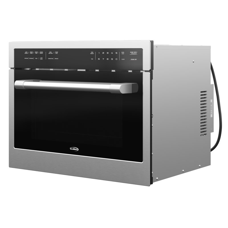 24 in. Stainless Steel Convection Oven with Microwave KM-CWO24-SS
