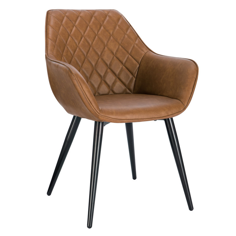 Wetumka Upholstered Chair, Brown