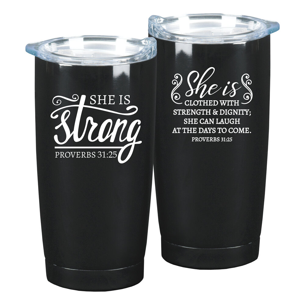 Faye 20oz Vacuum Tumbler w/ SS Straw