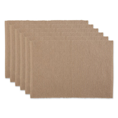 Aban Cotton Solid Colour Rectangle Placemat