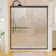 60'' - W x 70'' H Bypass Door Shower Door with Clear Glass And Handle