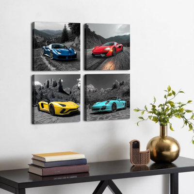 Abstract Canvas Wall Decor
