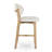Bar Stool Upholstered Counter Stool with Solid Wood Frame-111814049-111814050