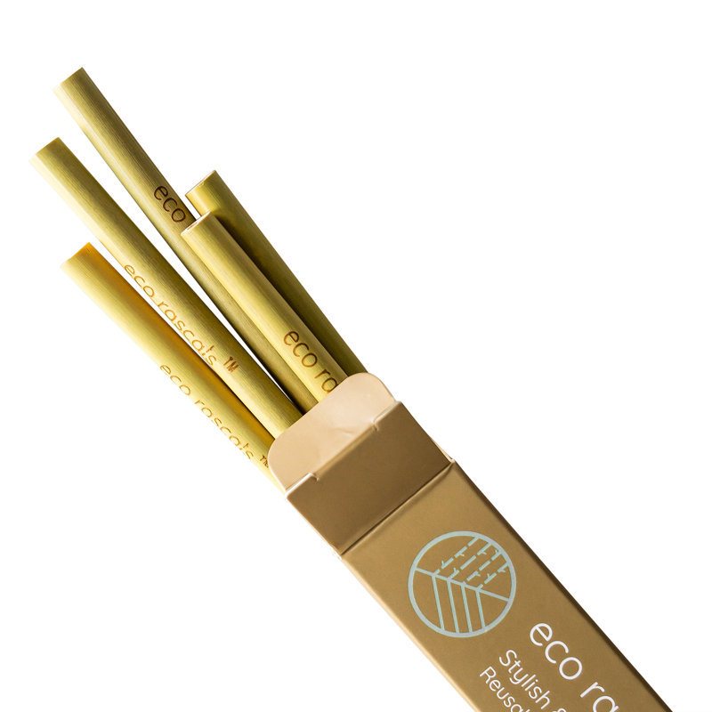 Eco Rascals Bamboo Reusable Straws