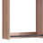 Vedz Wall Mounted Closet Set, 6 Hanging Rods, Melamine-114490570