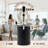 NutriChef 64 cu. ft. Single Tap Mini Keg Regulator with Door Lock and Adjustable Temperature for Commercial Use