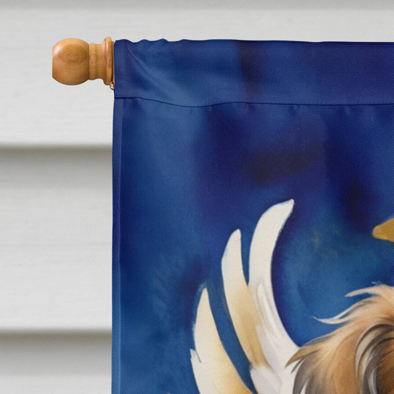 Drapeau de l'épagneul tibétain My Angel House