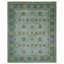 Tapis surdimensionné en laine noué à la main 11 pi 10 po x 15 pi 0 po Iceberg Blue Shah Abbas