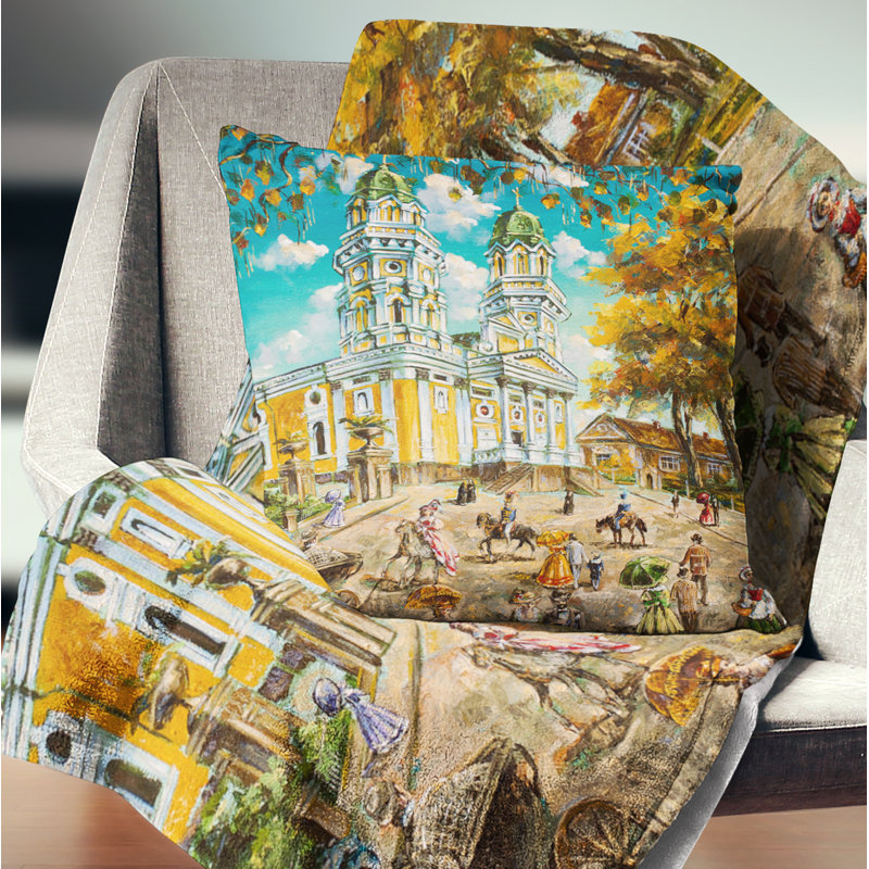 Coussin Landscape, 16 po x 1 po, Coussin décoratif