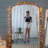 66" x 36" Full Length Mirror, Arched Mirror Hanging or Leaning Against Wall, Large Gold Mirror for Living Room