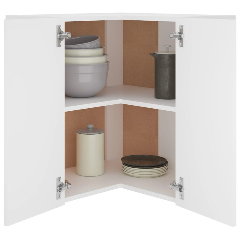 Armoire suspendue vidaXL Lyon blanc 57 x 57 x 60 cm, Blanc