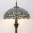Tiffany Floor Lamp Stained Glass Dragonfly Style 16X16X70 Inch Antique Standing Reading Light-526727928
