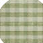 Tapis intérieur lavable rond vert et vert 8 pi HomeRoots