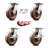 4-Piece High Temp Phenolic Caster Set
