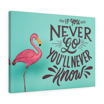 You'll Never Know - Wrapped Canvas Print