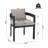 Jerry Aluminum Dining Chairs-106438181