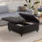 Delmontez 35.5'' Upholstered Storage Square Ottoman-179653728