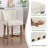 Set of 2 Bar Stools with Backrest, Genuine Leather Seat and Solid Wood Frame, Counter Height Chairs for Kitchen Island and Dining Room-1310146885-1310146884