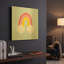«Her Rainbow» par Ann Kelle, art mural en métal doré, 12 po x 12 po-133630226