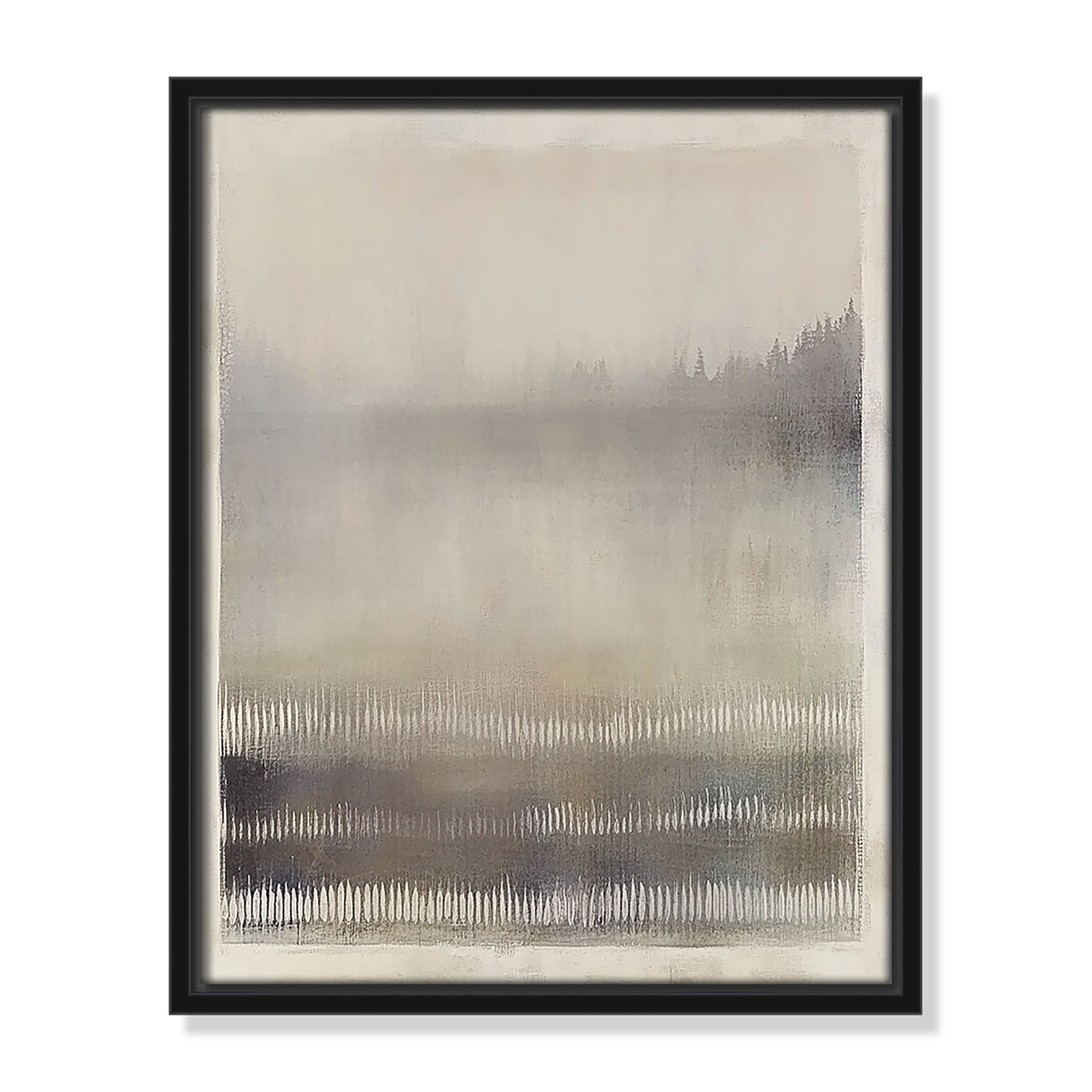 Balanced Silence III Print by Irena Orlov, 15.5" H x 12.5" W, Black Floater