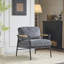 Chaise d'appoint moderne 27,56 po avec coussins moelleux-238978386-238978390