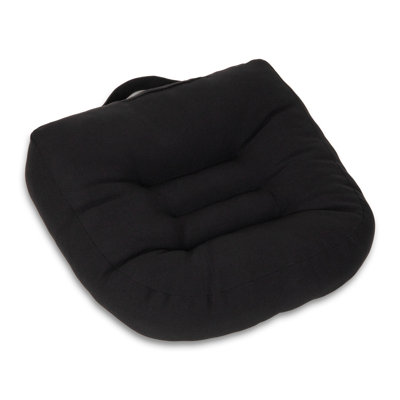Coussin de siège gonflable Mind Reader pour bureau, voiture, fauteuil roulant, coussin de soutien avec poignée de transport, noir