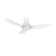 36" Volkert Smart Flush Mount Ceiling Fan with Remote Control and LED Light Kit Included