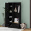 Arbre d'entrée élégant avec banc rabattable, armoire à chaussures minimaliste avec tablettes réglables-114980905