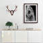 Watchful Elephant - Picture Frame Painting Print-55612203-55612204