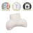 Solid Sherpa Faux Leather Backrest Pillow-1466330045