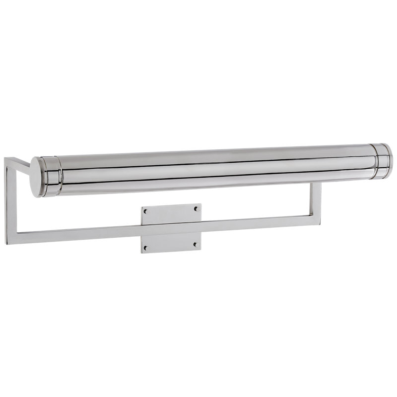 Thomas O'Brien Cosmopolitan 30" Picture Light, Polished Nickel
