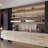 Amalfi 3x12 in. Ivory White with Copper flecks Glossy Shell, Terrazzo Elongated Subway Wall and Floor Tile (5 sq ft/case, 20-Pack)-123350667