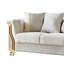 Causeuse en bois deux tons Chateau