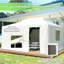 12'X14' Gazebo Cover For - Universal Winter With Sidewalls, Mesh Windows & User- White Outdoor All Season Build Quality