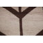 Tapis beige en laine noué à la main de conception unique 8 pi 0 po x 9 pi 10 po New Age