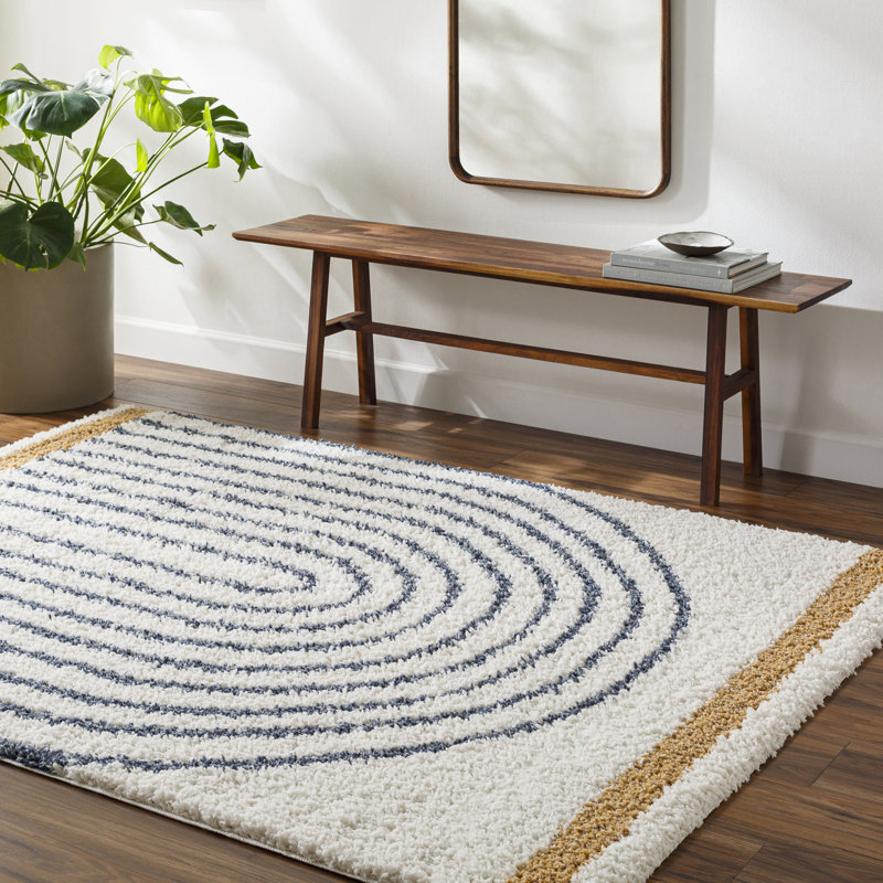Frances Abstract Area Rug, Rectangle 200 x 275cm