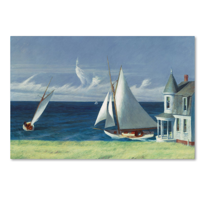 «The Lee Shore», reproduction sur toile tendue, H 22 po x l 32 po