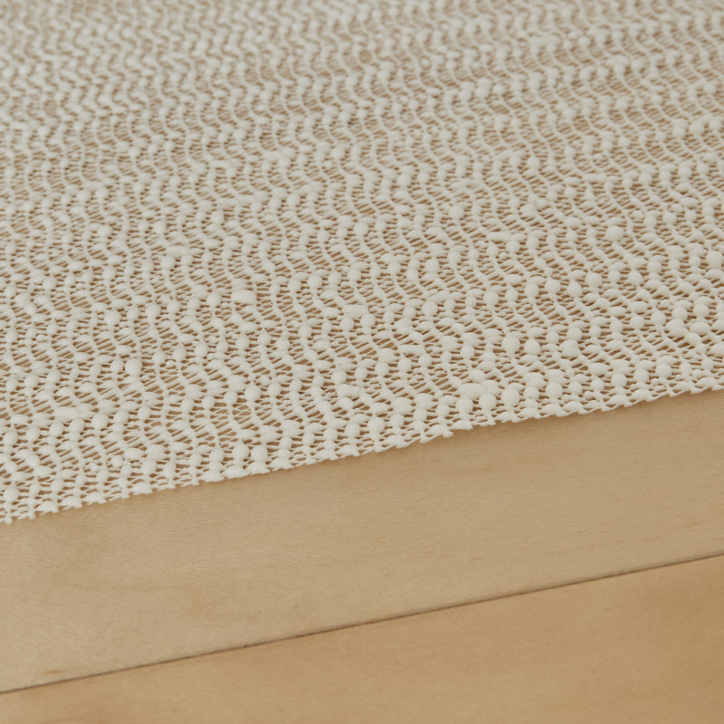 Bouck Ultra Thin Profile 0.01” Non Slip Rug Pad, Round 6'