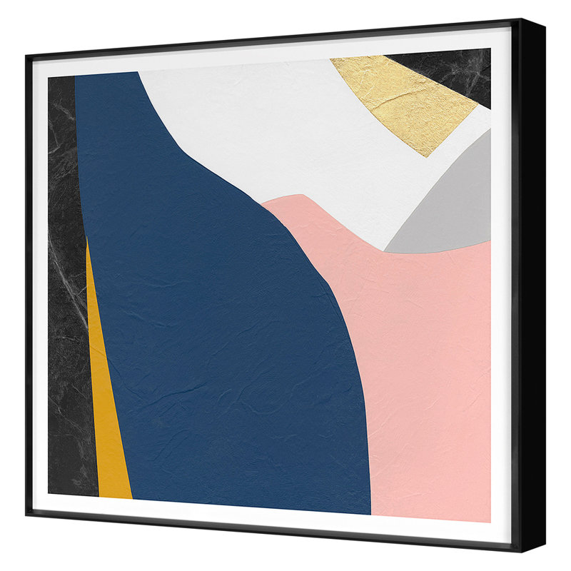 Mode #2 Print by Goderwis, Kyle, Black Framed, 30" H x 30" W