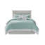 Ensemble de housse de couette en jacquard de coton brodé Coral